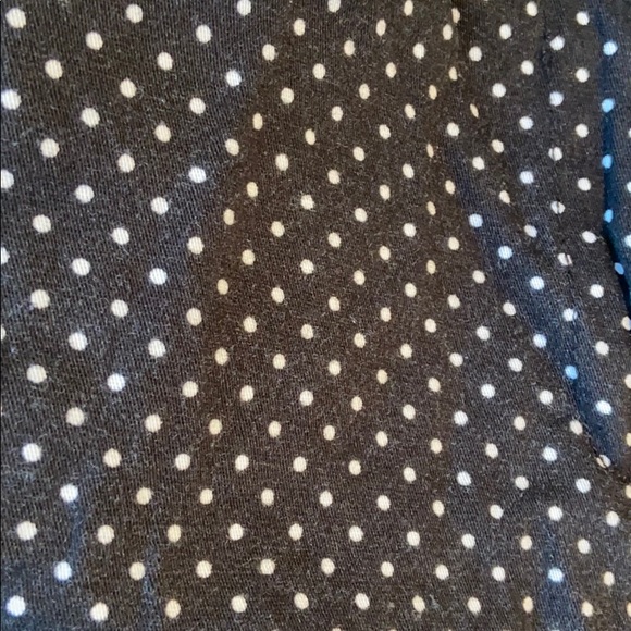 Black and White Dot Shorts - Picture 2 of 2